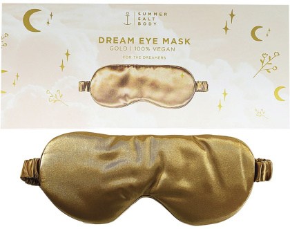 Summer Salt Body Dream Eye Mask Gold (Satin + Spandex)  