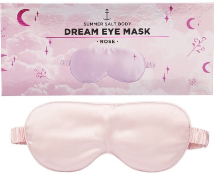 Summer Salt Body Dream Eye Mask Rose (Satin + Spandex)  
