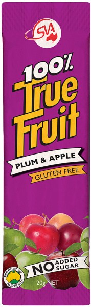 Sun Valley Plum & Apple Fruit Strips 30 x 20 gm