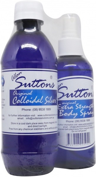 Suttons Travel Pack (375 Coll Silv+175 Body Spray)