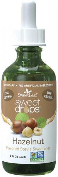 SWEETLEAF Sweet Drops Stevia Liquid Hazelnut 60ml