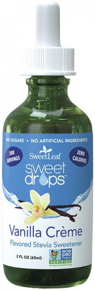 SWEETLEAF Sweet Drops Stevia Liquid Vanilla Creme 60ml