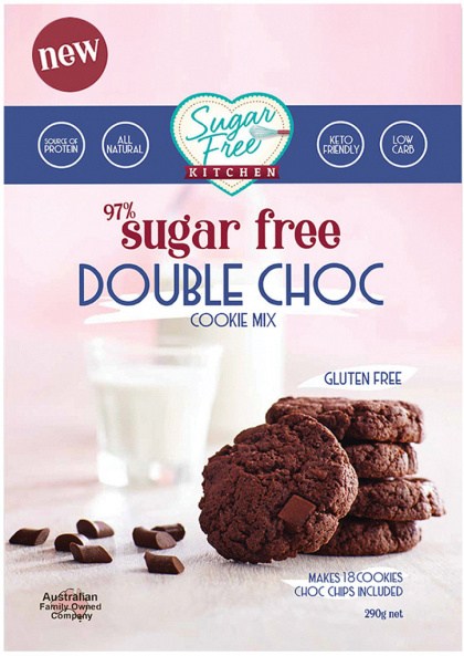 SWEETLIFE Sugar Free Kitchen Cookie Mix Double Choc 290g