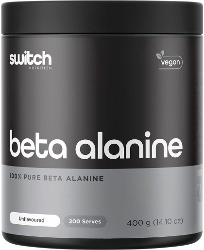 Switch Nutrition Beta Alanine Powder 100% Pure Unflavoured 400g