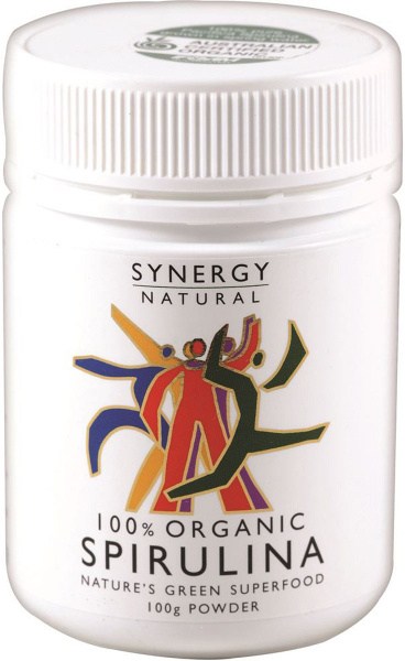 SYNERGY NATURAL Organic Spirulina Powder 100g