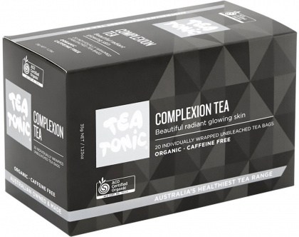 TEA TONIC Organic Complexion Tea x 20 Tea Bags