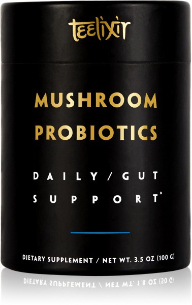 Teelixir Mushroom Probiotics Daily Gut Support  100g MAY24