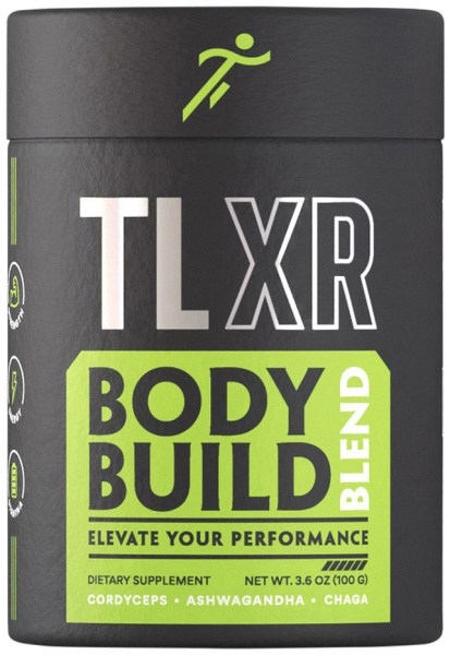 TEELIXIR Organic TLXR Body Build Blend (Cordyceps Ashwagandha Chaga) 100g