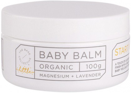 THE BASE COLLECTIVE LITTLE Organic Magnesium & Lavender Baby Balm 100g