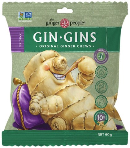 THE GINGER PEOPLE Gin Gins Ginger Chews Original 60g