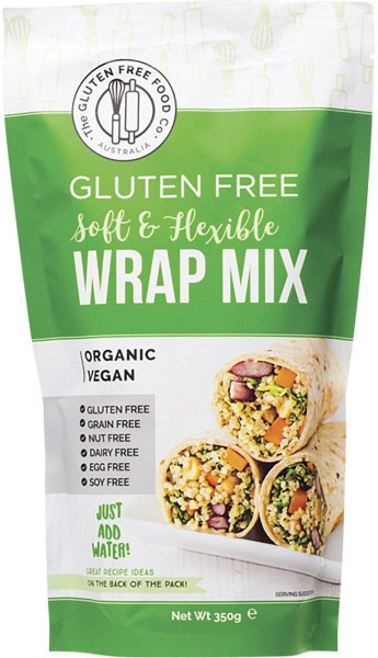 The Gluten Free Food Co. Soft & Flexible Wrap Mix 350g