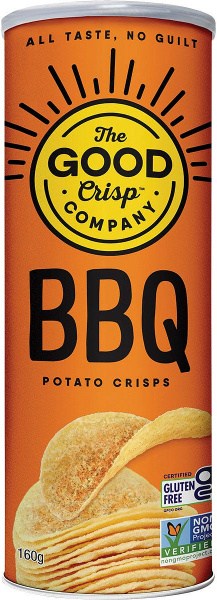 The Good Crisp Company Potato Crisps BBQ 8x160g