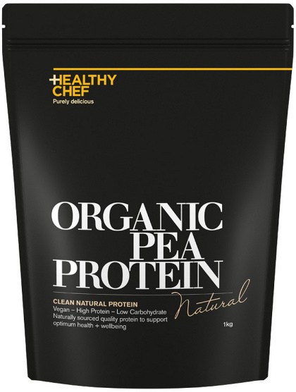 THE HEALTHY CHEF Organic Pea Protein Natural 900g