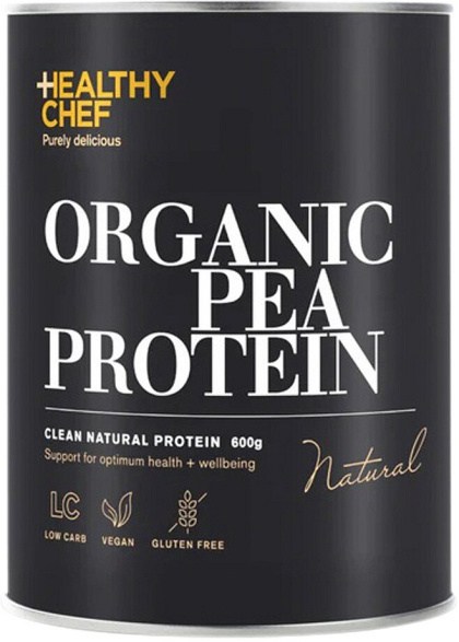 THE HEALTHY CHEF Organic Pea Protein Natural 600g