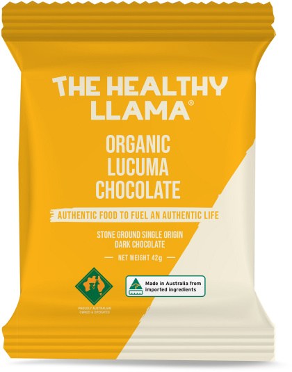 The Healthy Llama Organic Lucuma Chocolate G/F 42g FEB25