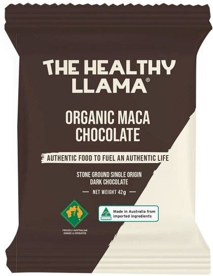 The Healthy Llama Organic Maca Chocolates  42g FEB25