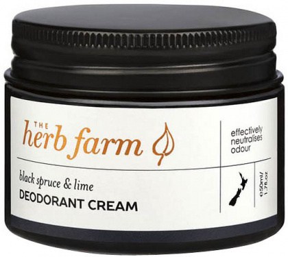 The Herb Farm Black Spruce & Lime Deodorant Cream 50ml
