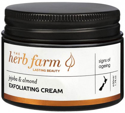 The Herb Farm Jojoba & Almond Exfoliating Cream 50ml