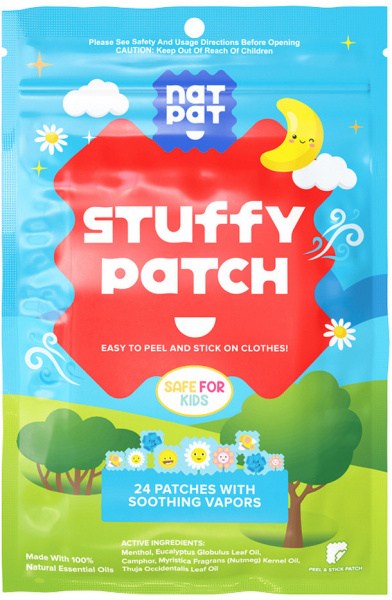 THE NATURAL PATCH CO. (NATPAT) StuffyPatch Organic Stickers x 24 Pack