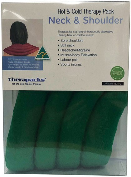 THERAPACKS Shoulder & Neck Pack (Multipurpose Hot & Cold Therapy Pack)