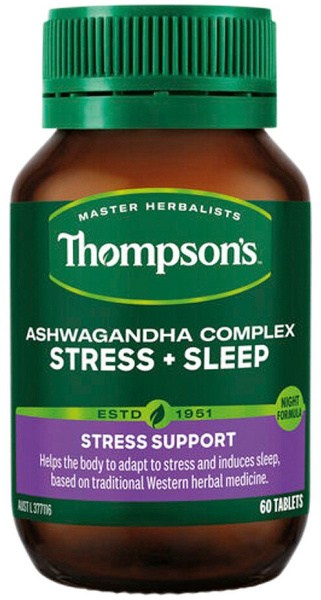 THOMPSON'S Ashwagandha Complex Stress + Sleep 60t