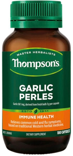 THOMPSON'S Garlic Perles 180c