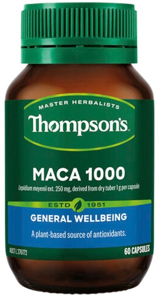 THOMPSON'S Maca 1000 60c