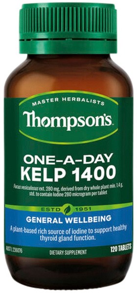 THOMPSON'S One-A-Day Kelp 1400 120t