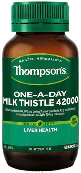 THOMPSON'S One-A-Day Milk Thistle 42000 60c