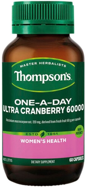 THOMPSON'S One-A-Day Ultra Cranberry 60000 60c