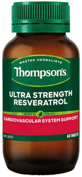 THOMPSON'S Ultra Strength Resveratrol 60t