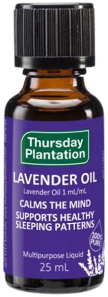 THURSDAY PLANTATION Lavender Oil 100% Pure 25ml