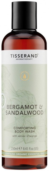 TISSERAND Body Wash Comforting Bergamot & Sandalwood 250ml