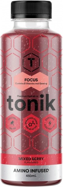 Tonik Active Mixed Berries Flavour Focus  450ml SEP22