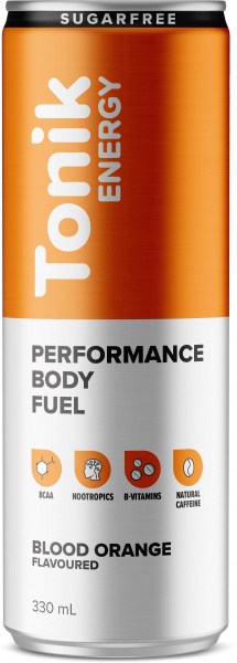 Tonik Energy Drink Blood Orange  330ml Can