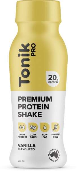 Tonik Pro Protein Drink Vanilla  375ml JUL22