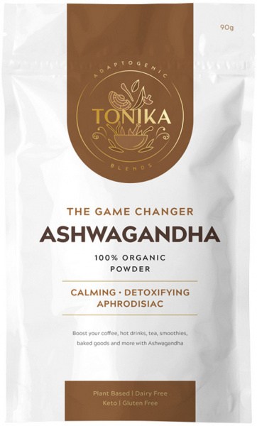 TONIKA 100% Organic Powder Ashwagandha 70g
