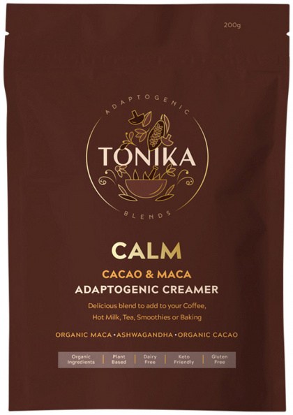 TONIKA Adaptogenic Creamer Calm (Cacao & Maca) 200g