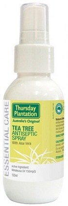 Thursday Plantation Tea Tree Antiseptic Spray w/Aloe Vera 100ml