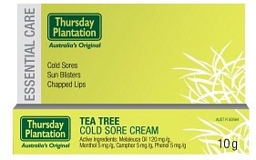 Thursday Plantation Tea Tree Cold Sore Cream 10gm