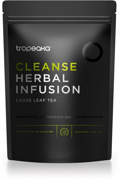 Tropeaka Organic CLEANSE HERBAL INFUSION Loose Leaf Tea  125g Pouch