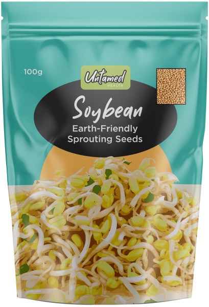 Untamed Soybean Earth-Friendly Sprouting Seeds  100g