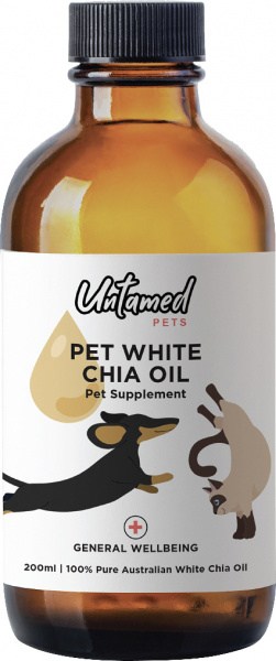 Untamed Pets White Chia Seed Oil  200ml