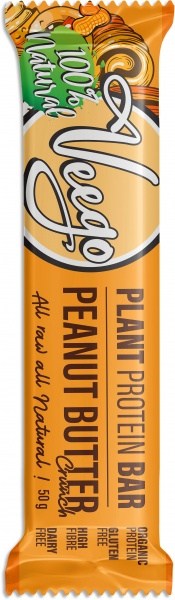 Veego Plant Protein Bar Peanut Butter  10x50g