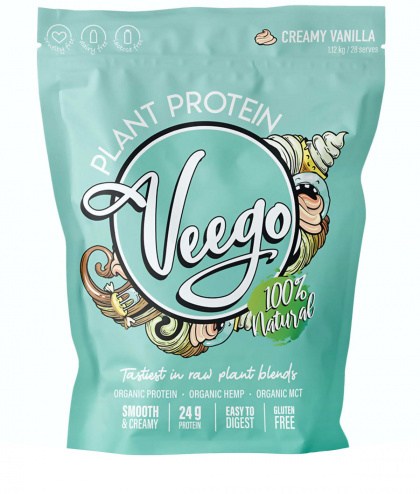 Veego Plant Protein Powder- Creamy Vanilla  1.12kg - 28 Serves