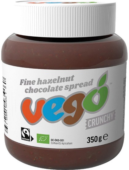 Vego Hazelnut Chocolate Spread Crunchy 6x350g