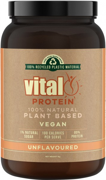 Vital Protein Pea Protein Isolate Natural Pwdr 1Kg
