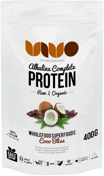 VIVO Organic Alkaline Complete Plant Protein Coco Bliss 400g