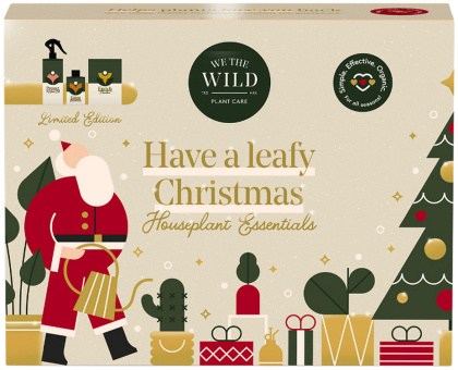 WE THE WILD PLANT CARE Organic Have A Leafy Christmas Houseplant Essentials Pack