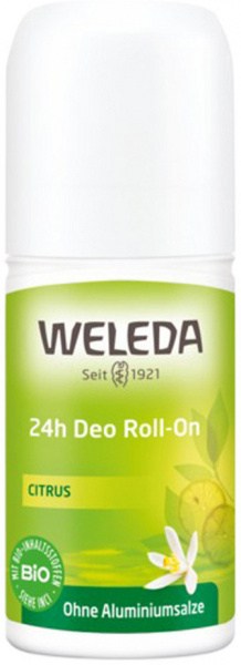 WELEDA Organic 24hr Deo Roll-On Citrus 50ml